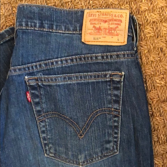 Levis 515 Nouveau Mid Rise Boot Cut Jeans - Picture 2 of 7